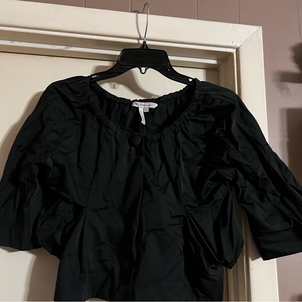 Bcbgeneration black half sleeve half jacket